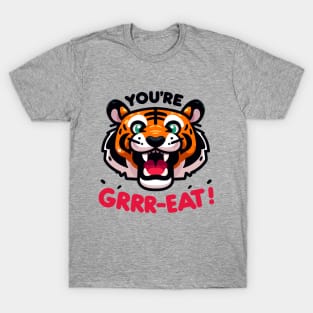 You're Grrr-Eat: The Fierce Tiger T-Shirt